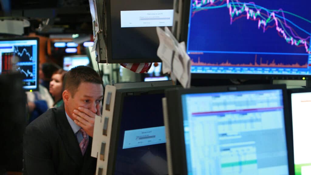 stock market crash in 2008